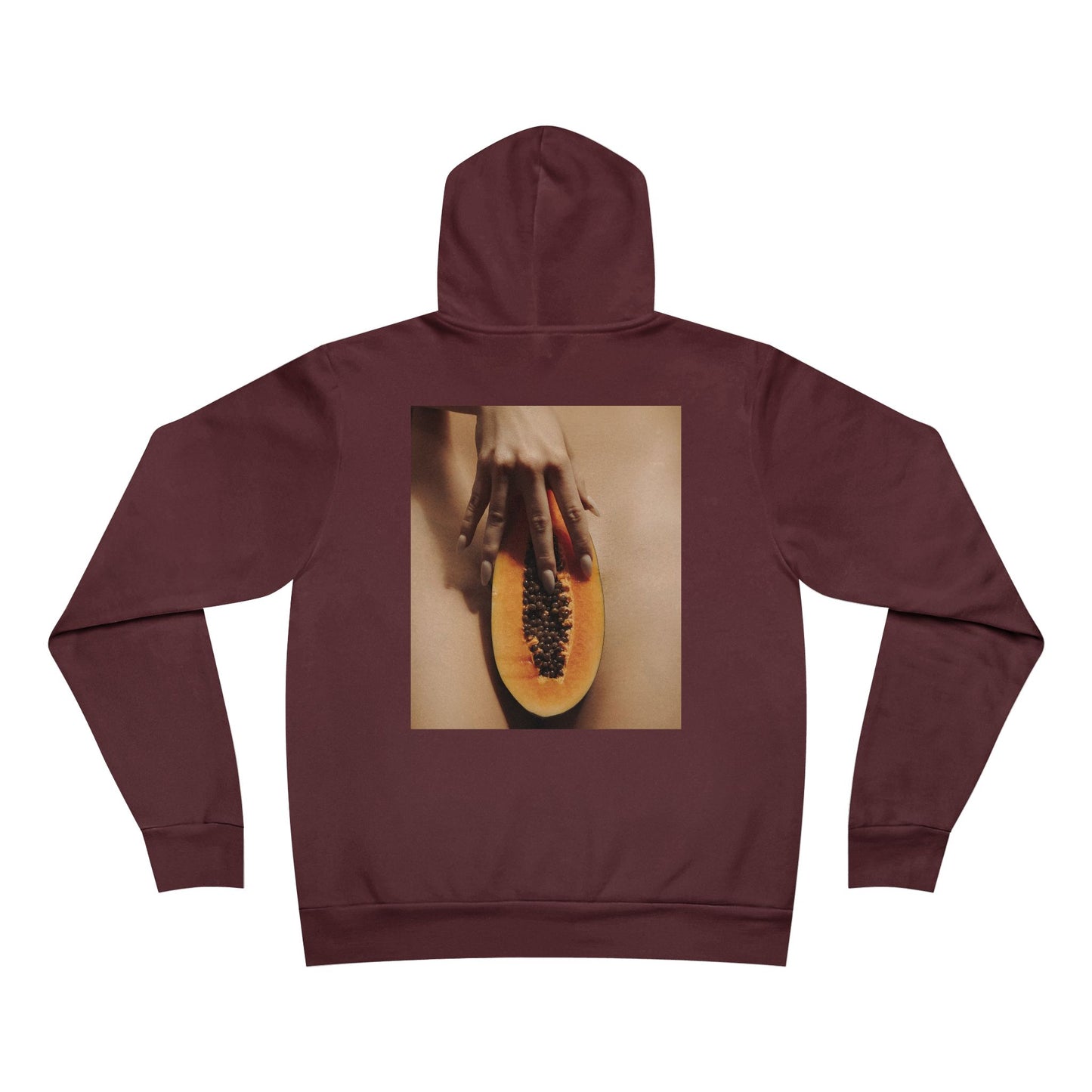Papaya Hoodie — Graphic Pullover