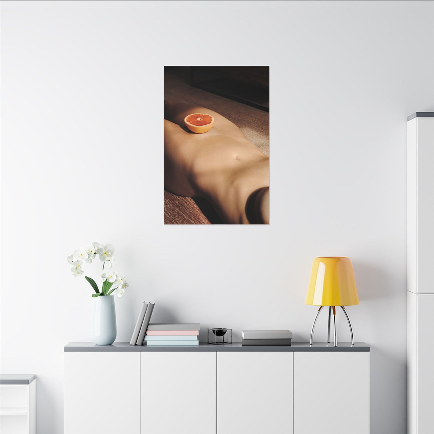 Grapefruit Body Art Canvas