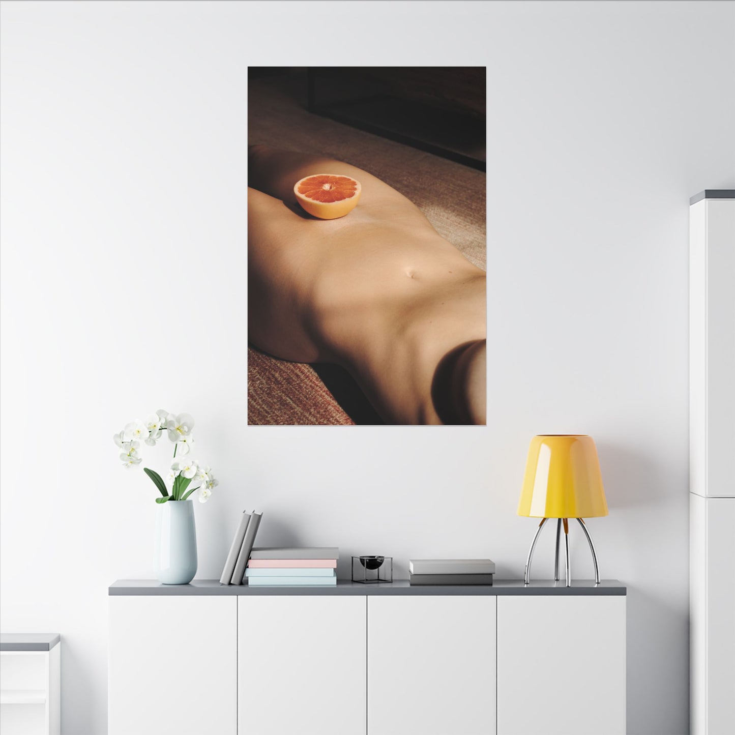 Grapefruit Body Art Canvas