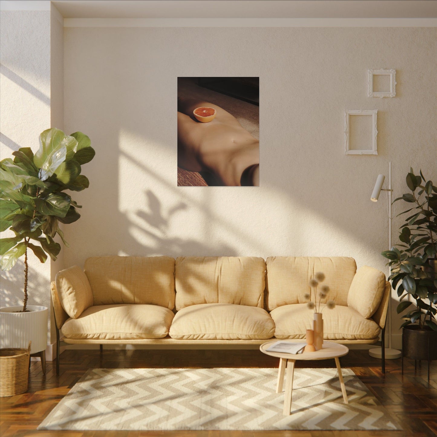 Grapefruit Body Art Canvas