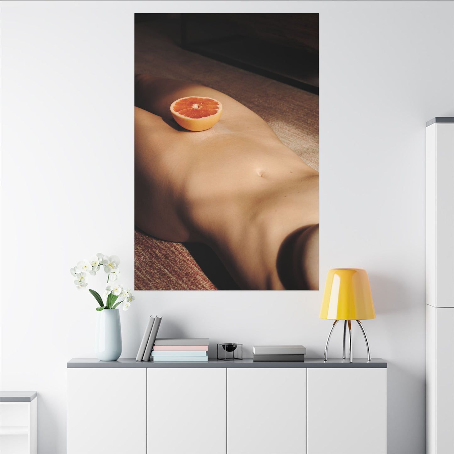 Grapefruit Body Art Canvas