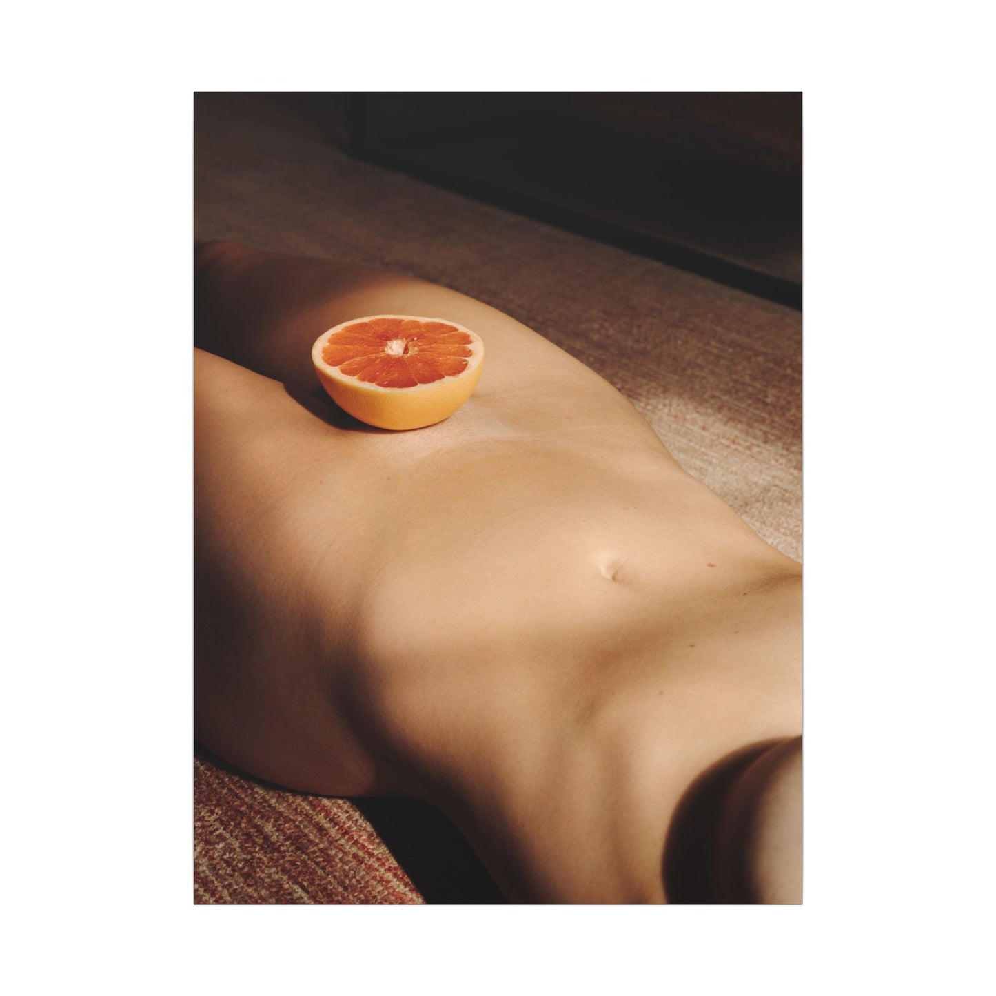 Grapefruit Body Art Canvas