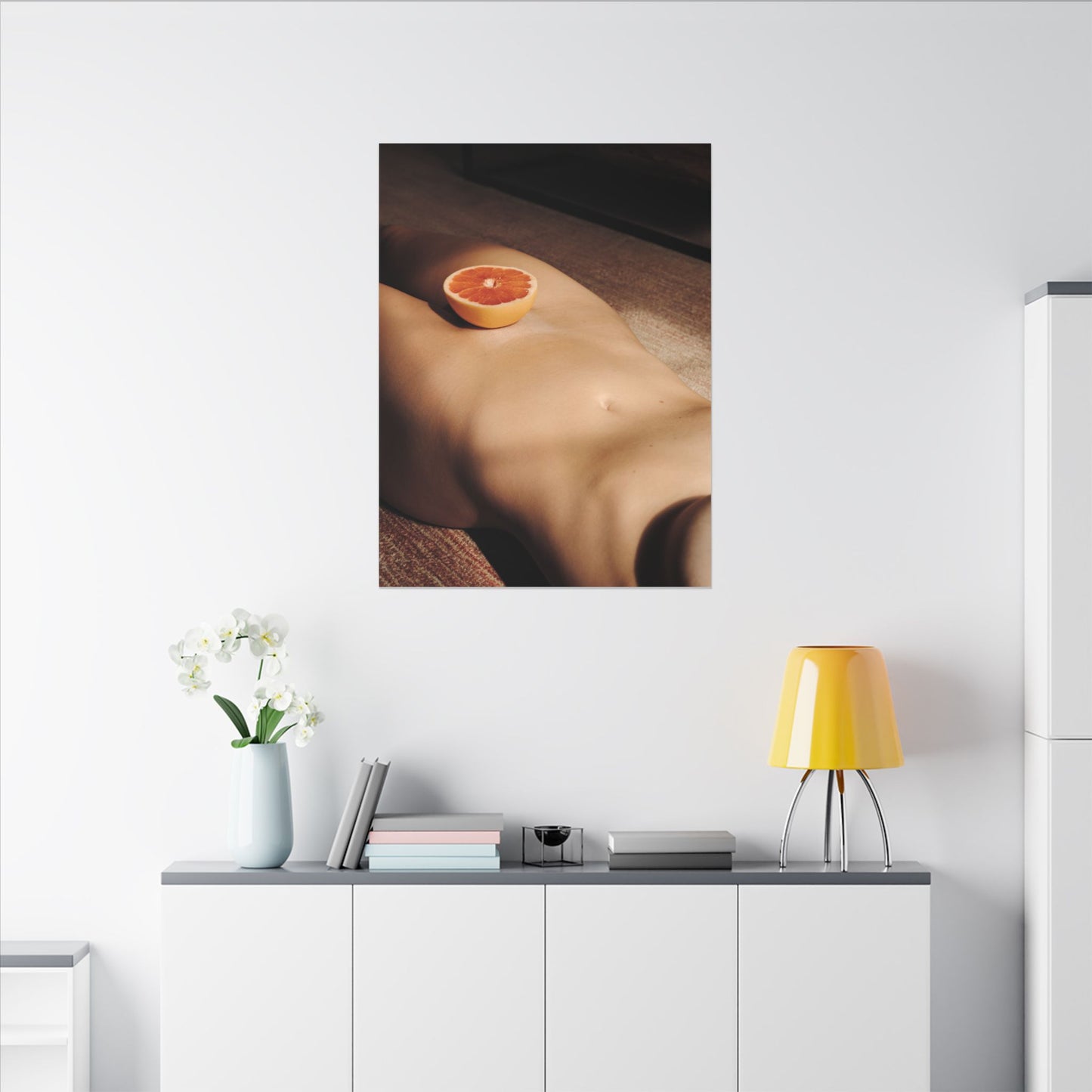 Grapefruit Body Art Canvas