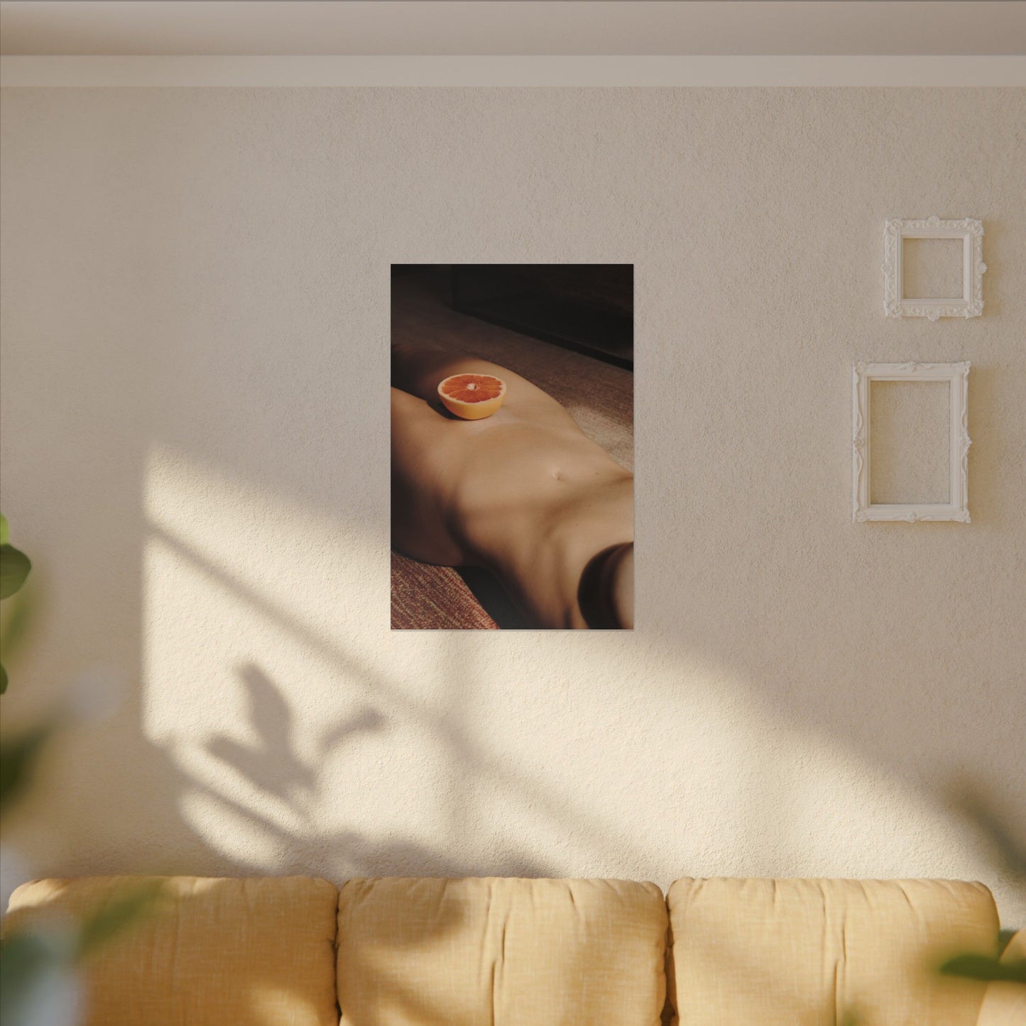 Grapefruit Body Art Canvas